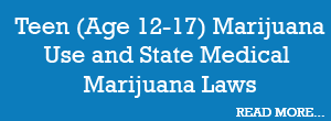 Teen (Age 12-17) Marijuana Use and State Medical Marijuana Laws